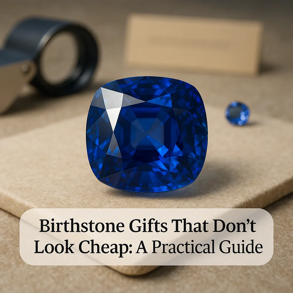 Birthstone Gifts That Don’t Look Cheap: A Practical Guide