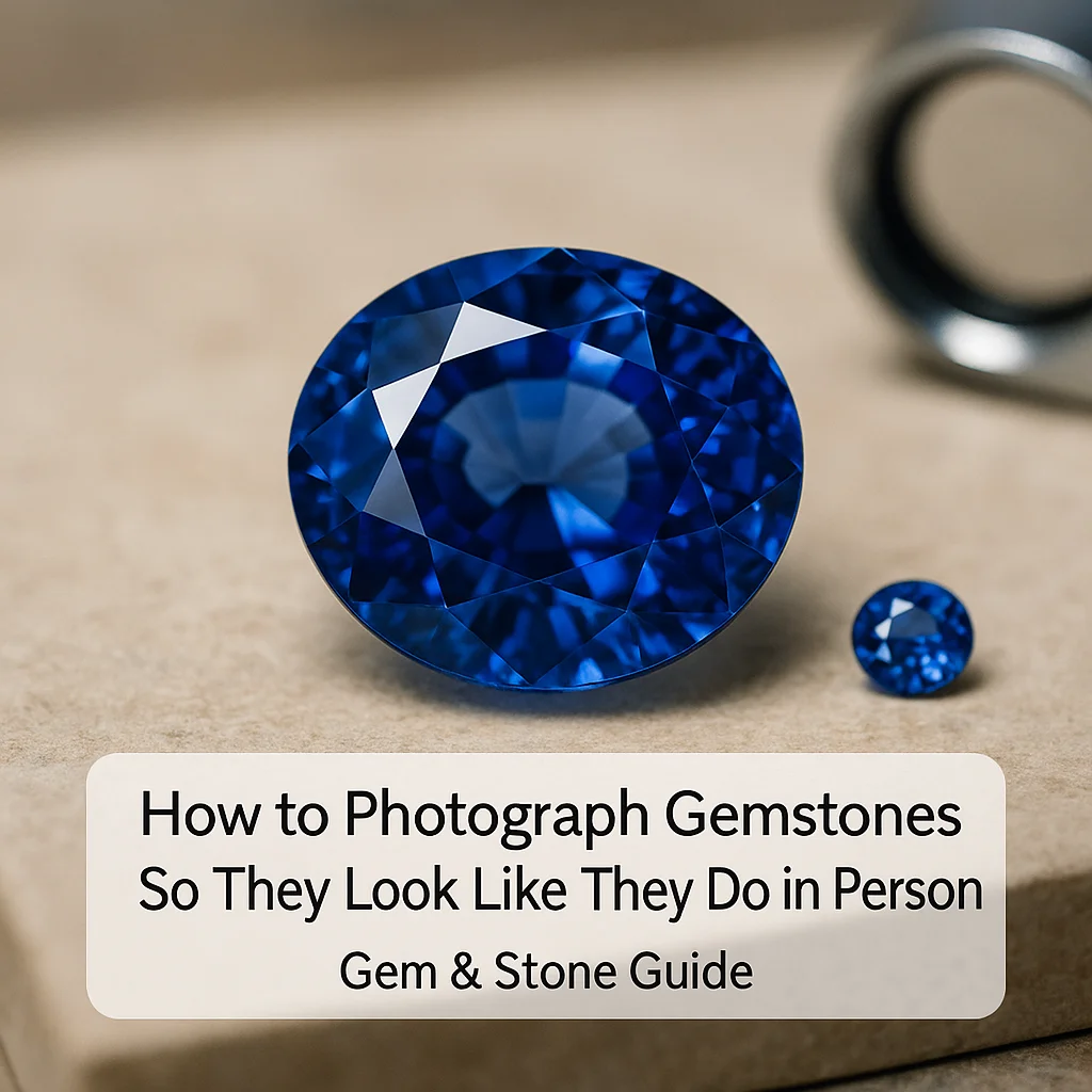 How to Photograph Gemstones So They Look Like They Do in Person
