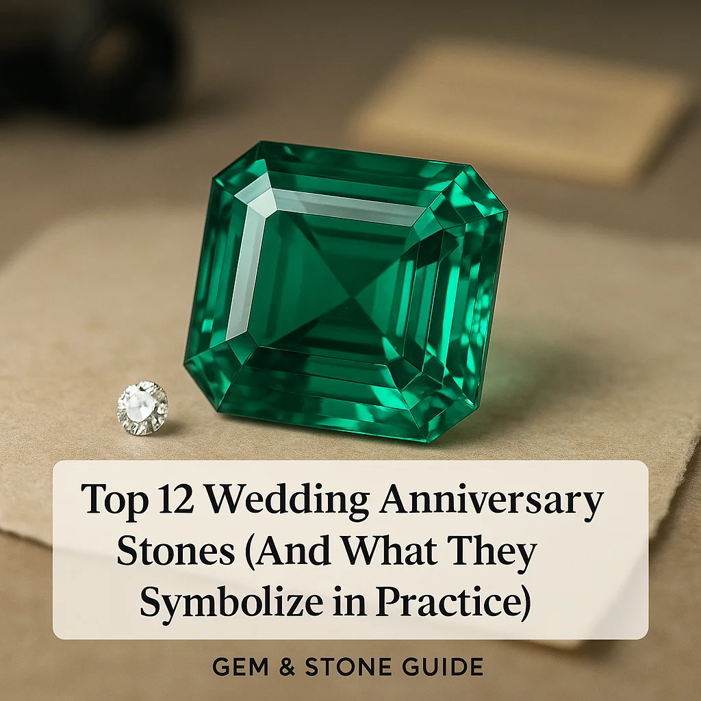 Top 12 Wedding Anniversary Stones (And What They Symbolize in Practice)