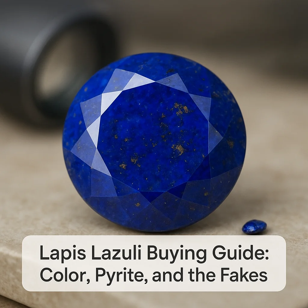 Lapis Lazuli Buying Guide: Color, Pyrite, and the Fakes