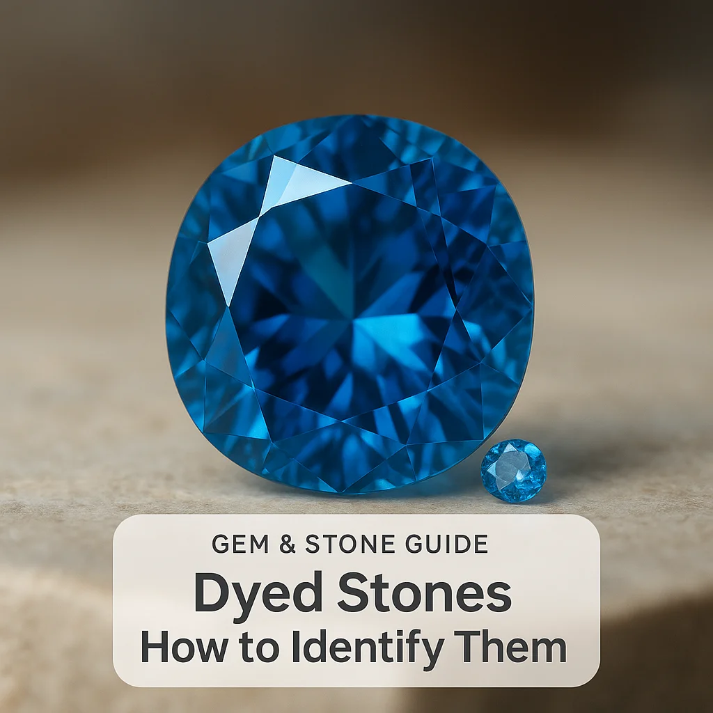 Dyed Stones How to Identify Them