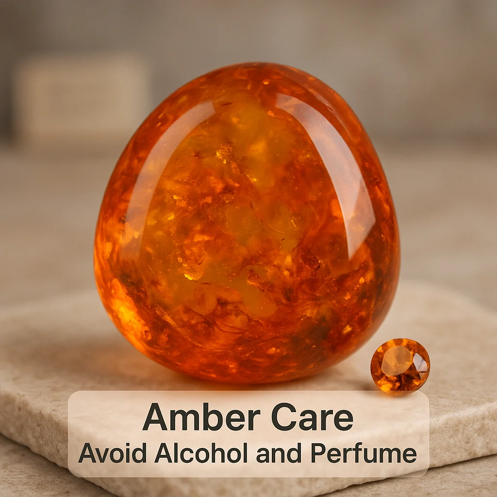 Amber Care Avoid Alcohol and Perfume