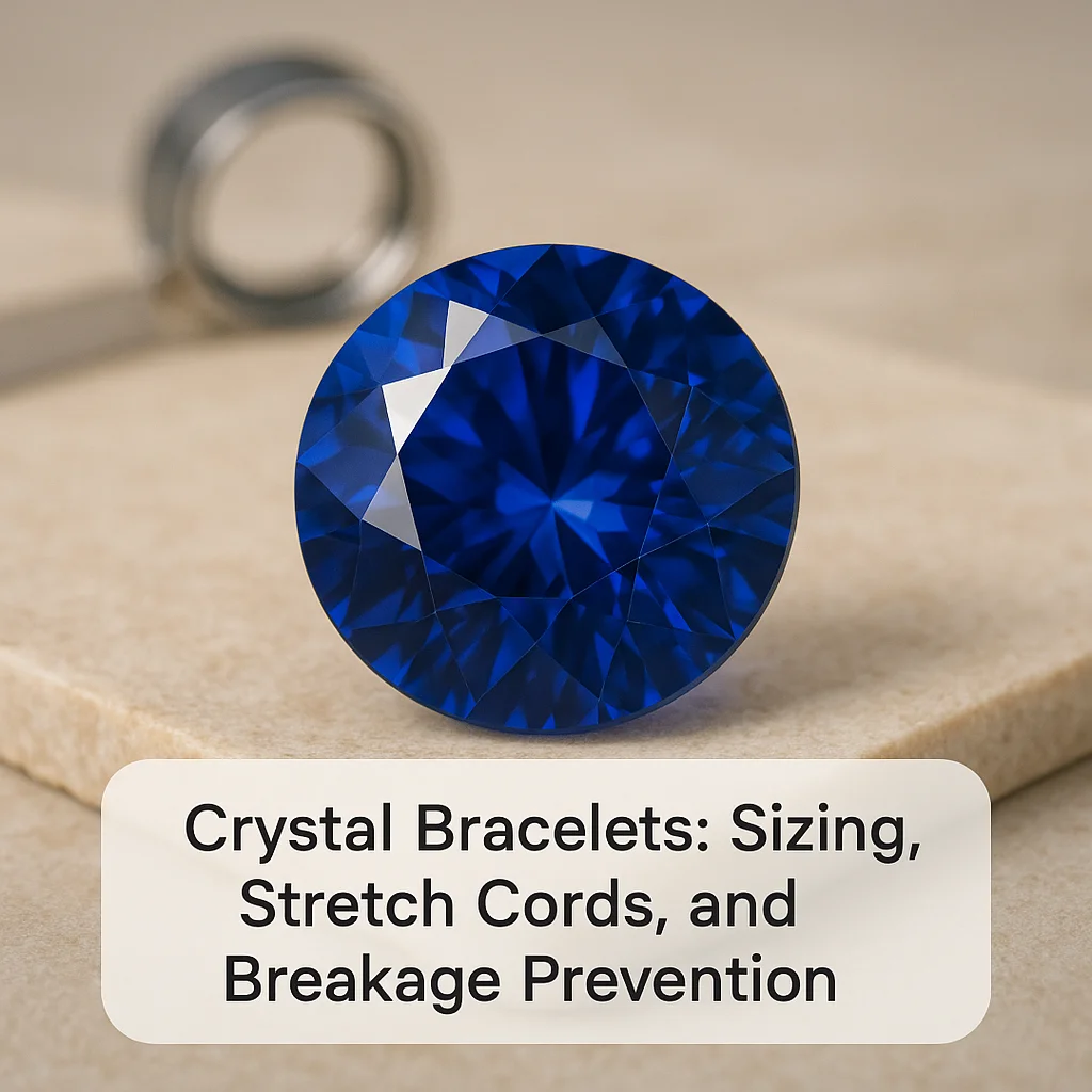 Crystal Bracelets: Sizing, Stretch Cords, and Breakage Prevention