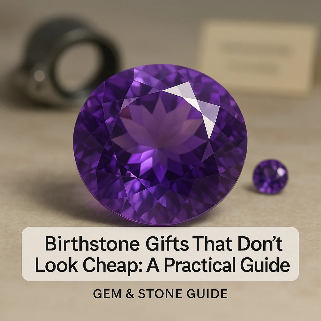 Birthstone Gifts That Don’t Look Cheap: A Practical Guide