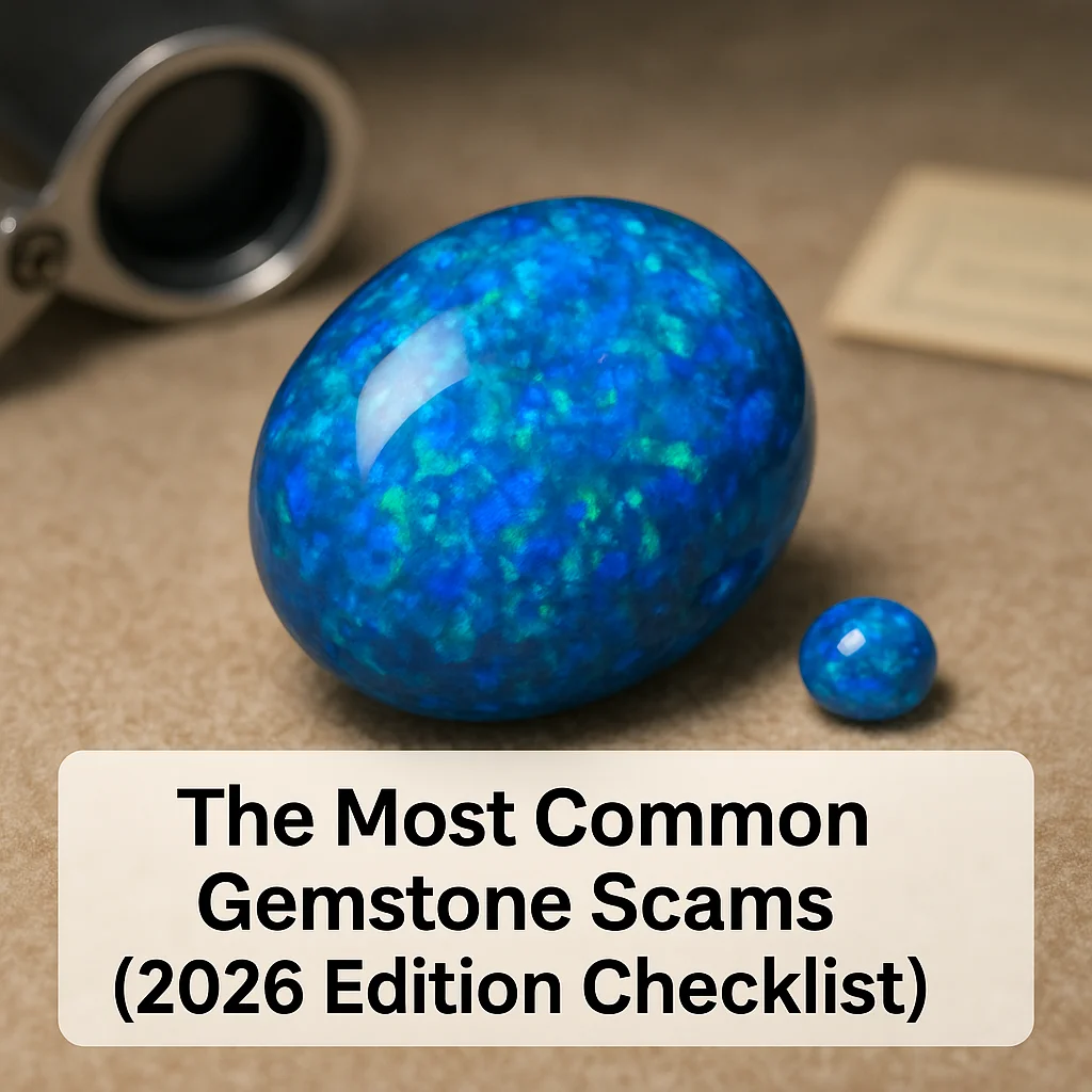 The Most Common Gemstone Scams (2026 Edition Checklist)
