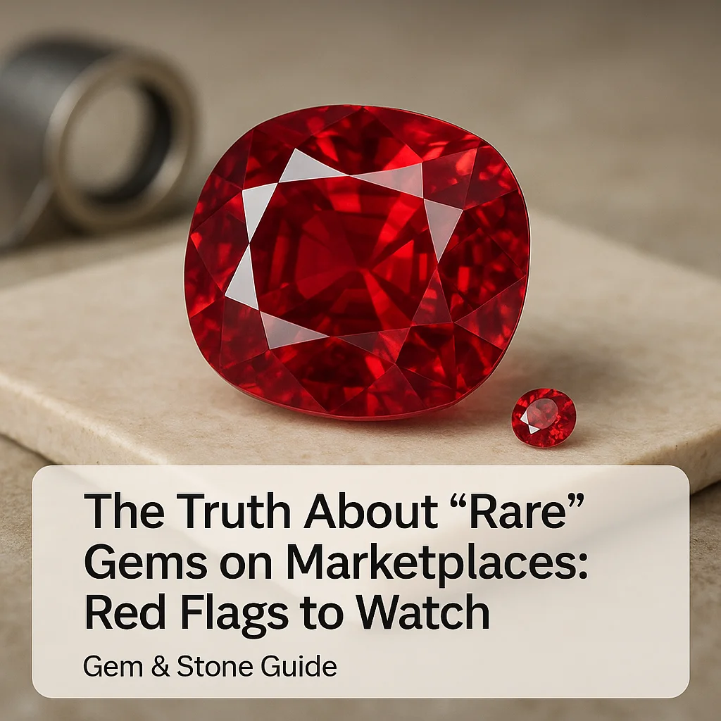 The Truth About “Rare” Gems on Marketplaces: Red Flags to Watch