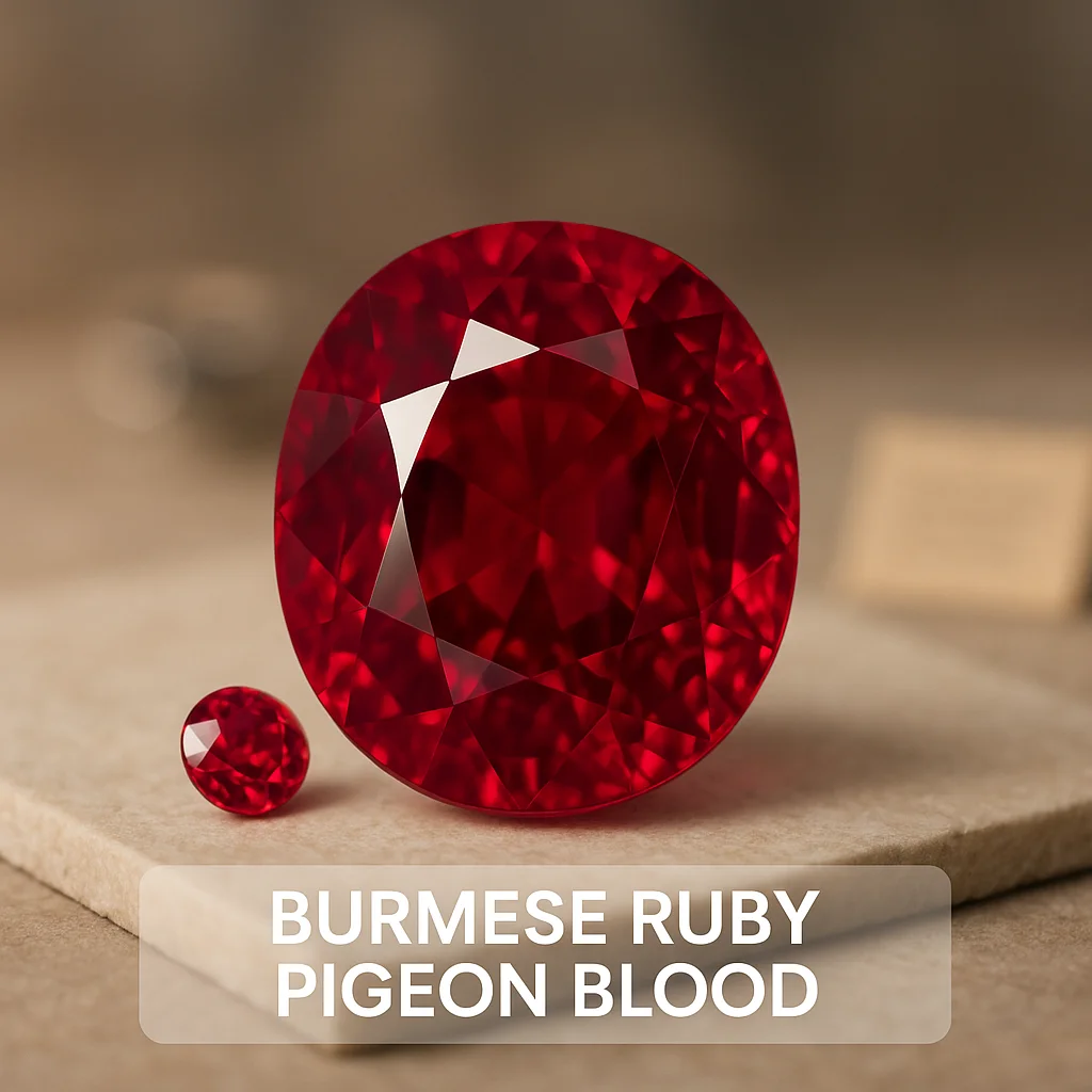 Burmese Ruby Pigeon Blood