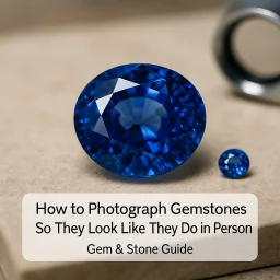How To Photograph Gemstones So The They Look Like The They Do In Person