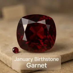 January Birthstone Garnet