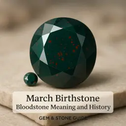 March Birthstone Bloodstone Meaning And History