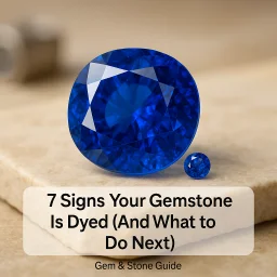 7 Signs Your Gemstone Is Dyed And What To Do Next