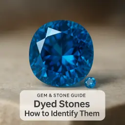 Dyed Stones How To Identify Them