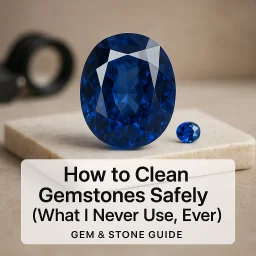 How To Clean Gemstones Safely What I Never Use Ever