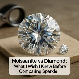 Moissanite Vs Diamond What I Wish I Knew Before Comparing Sparkle